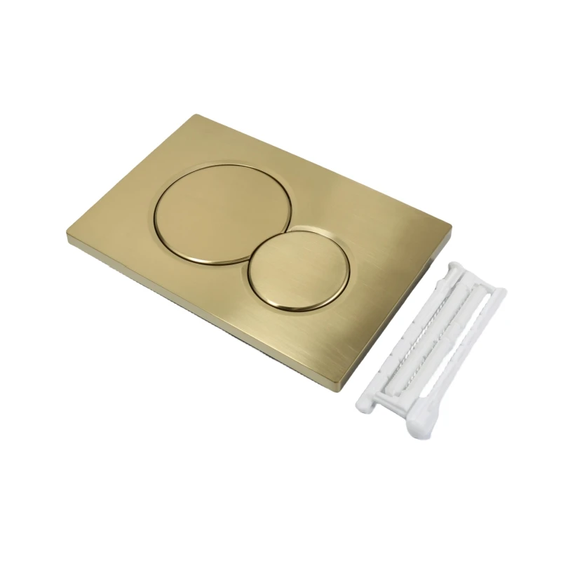 China Manufacturer multiple shape toilet push button black toilet flush dual plate toilet flush plate flush valve