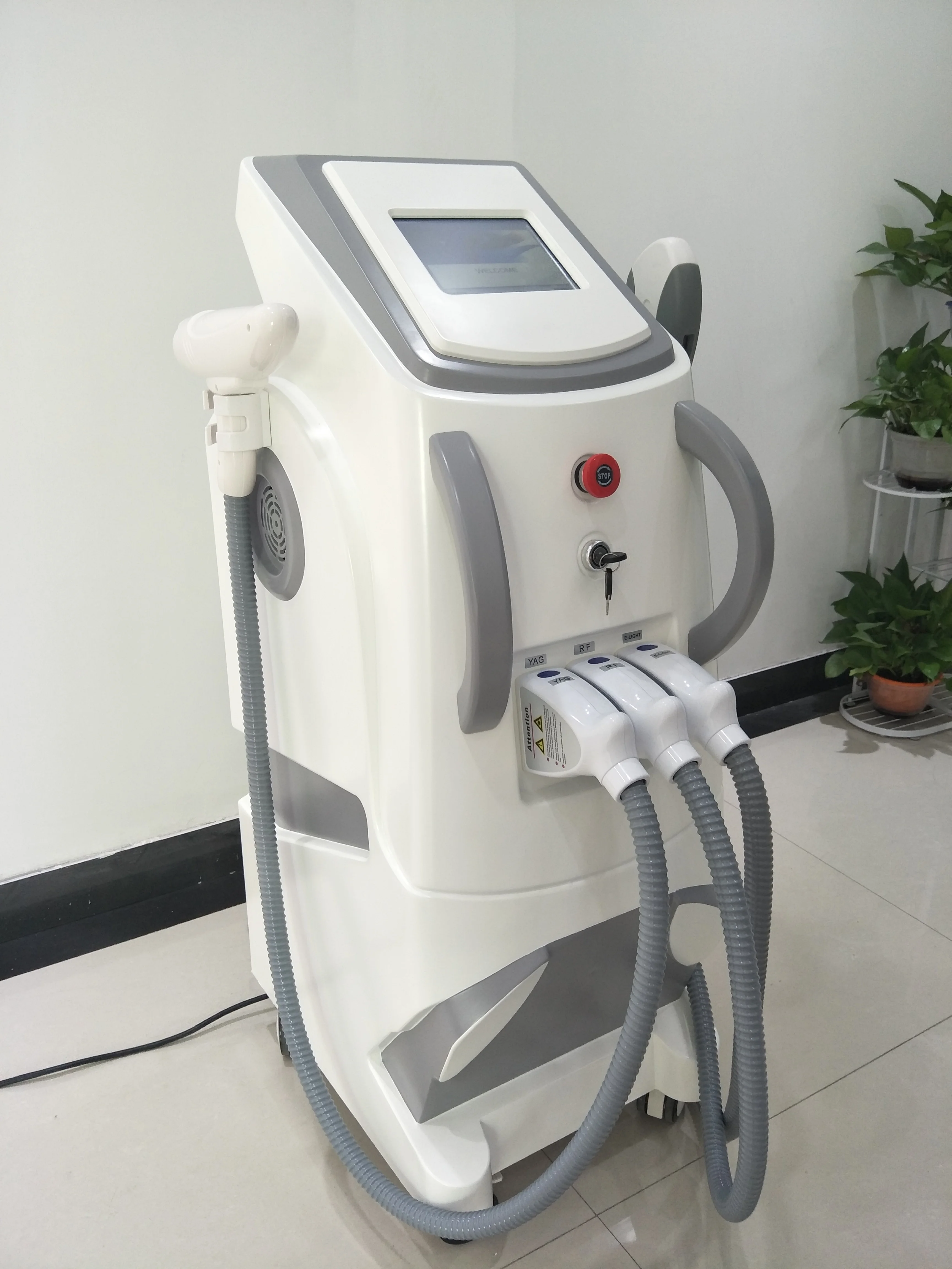 360 Wholesale Magneto Optic 3 In 1 Multifunctional Dpl Opt Shr Rf Yag Picosecond Ipl Laser Hair Removal Machine