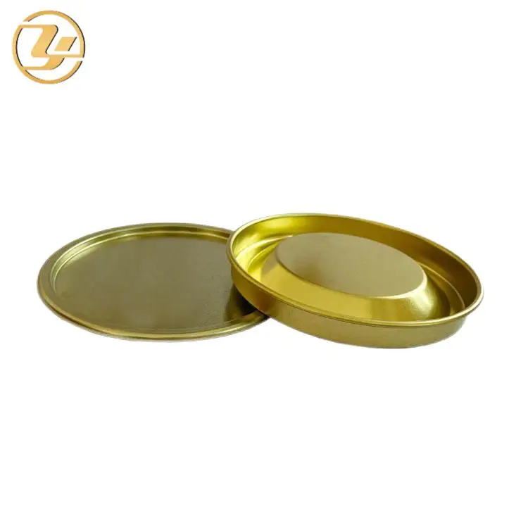Factory direct sale 67mm tinplate lid for paper tube packaging