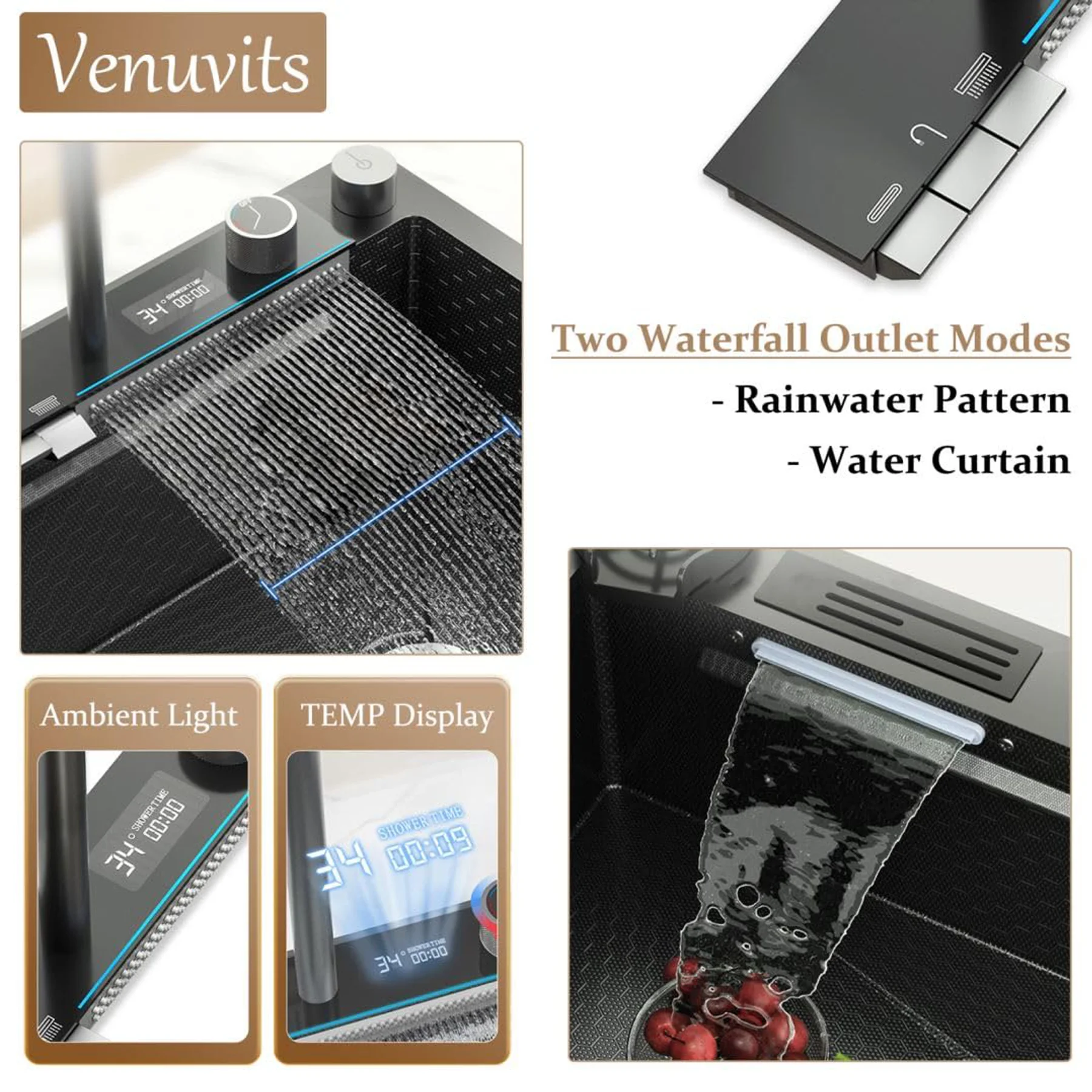 Single Kitchen Sink 304 Stainless Steel Silver Carton Box Square 3Mm Modern Kitchen Faucet Kitchen Sink fregadero de la cocina