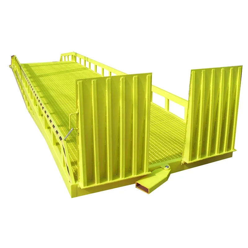 6ton 8ton 10ton 15ton Best New Design Used Container Yard Mobile Loading Dock Ramp leveler