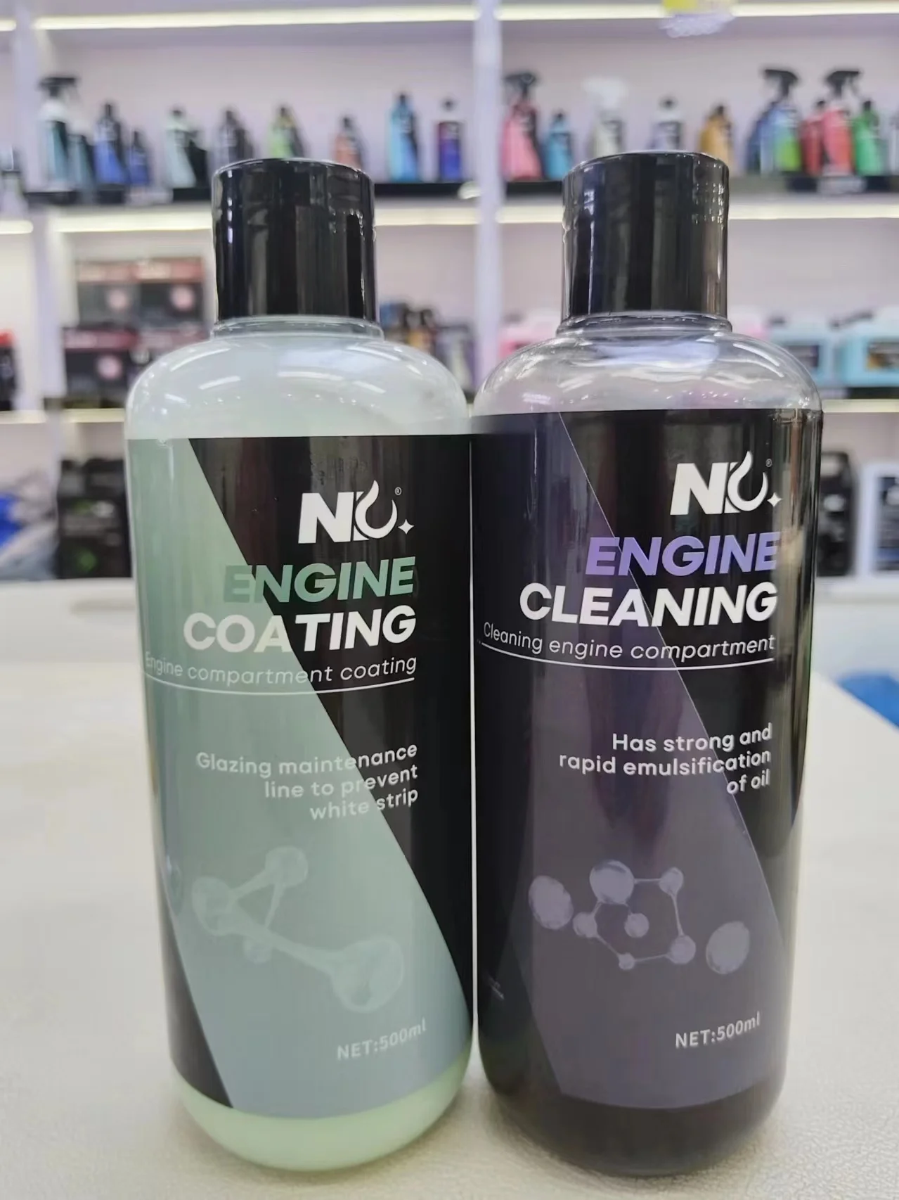 2024 New Formula car wash beauty products special price full set sample 12 bottle 500ml with wash tool package  factory supplier