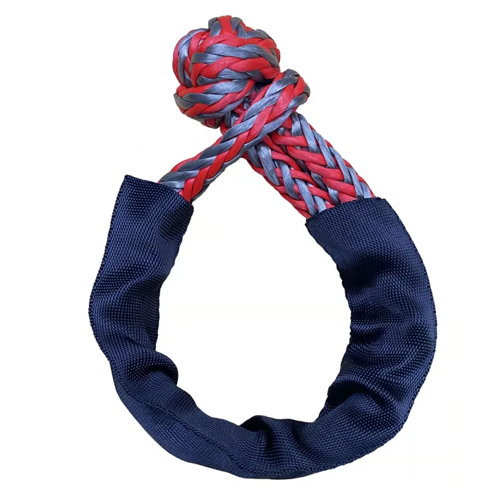 10ton pulley block  polymer synthetic fiber recovery winch soft shackle