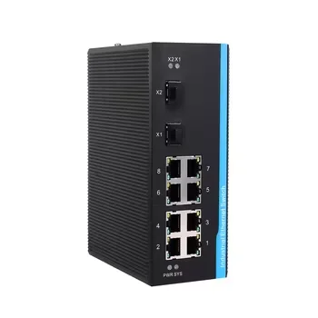 Gigabit Fiber Optic Ethernet Switch 10 Port Fiber Optic Ethernet Switch 10 Port Networking Switch