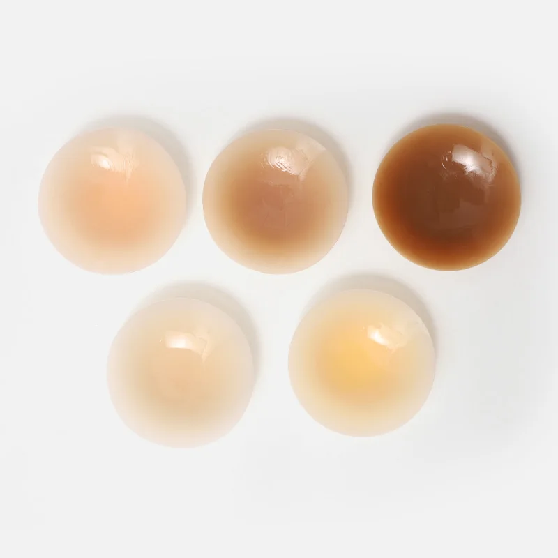 Women Sexy Push Up Bras Nipple Cover Seamless Adhesive Silicone Bra Backless Reusable Sticky Breast Lift Nipple Cover