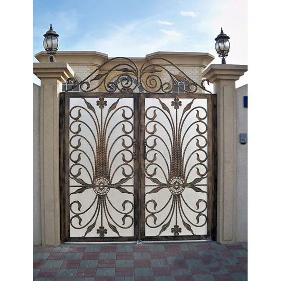 aluminum Side Gates Decorative aluminum Gate Accessories Latest Main Gate Design with  Swing Gate Opener