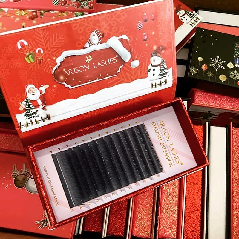 Private label 0.03 0.05 0.07 0.10 individual lashes 17mm 18mm 25mm lash trays wholesale c d cc dd cashmere lash extensions