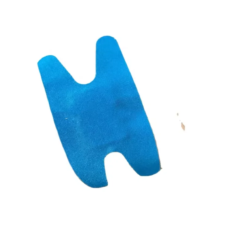 Blue metal detectable wound dressing elastic cloth/76x38mm  disposable