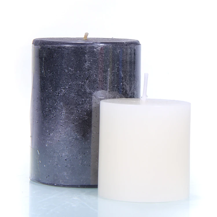 Religious Wedding Stick Candle Decoration Red And White Scented Paraffin Candle