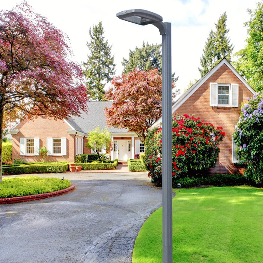 Lantern Pole Post Lamp Post Light 50w Decoration Garden Driveway Outdoor LED Aluminum AC 90 20 IP65 Aluminum Landscape Lighting