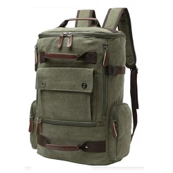 Weekend Outdoor Travel Hiking Rucksack 15 Inch School Bookbag Laptop Camera Canvas Backpack Women Men