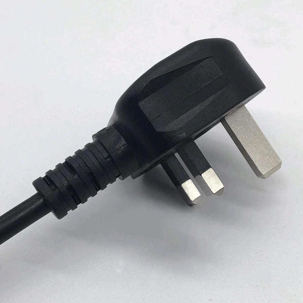 Универсальный шнур питания переменного тока IEC C13 с 3 зубцами 5 футов для персонального компьютера монитора ПК плазменного телевизора указателя принтера