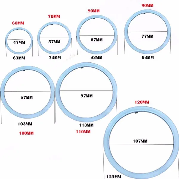 Headlights Focus RGB Color 40mm 60mm 70mm 80mm 120mm Ring COB LED Angel Eyes for Car Auto Refit Fog Light