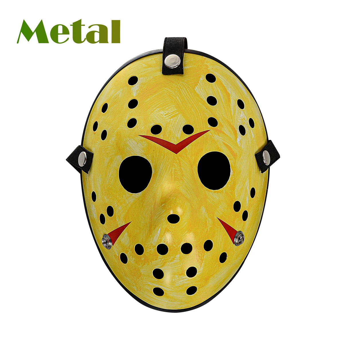 2022 New Halloween Cosplay Jason Voorhees Masks Masquerade Hockey Costume Accessories Metal Mesh Jason Mask