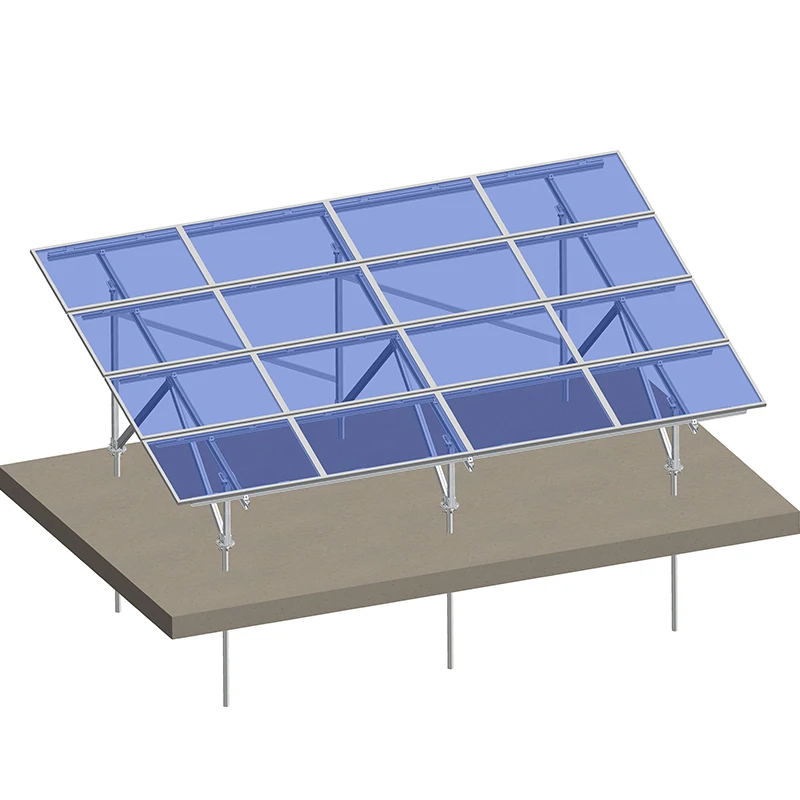 Art Sign OEM aluminum pv structures steel ground screw based solar mounting bracket