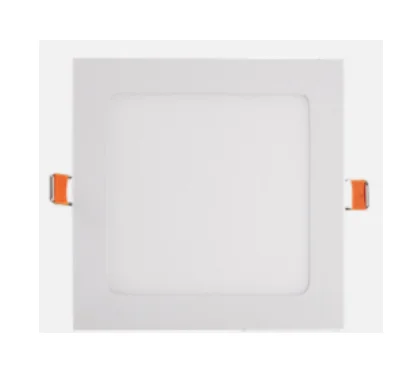 Indoor light  fixture 12v office 6000K pannell in grafite square 18W slim pannell led panel light