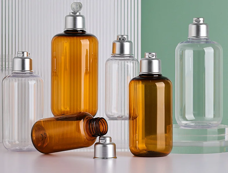 New Custom Cosmetics Bottle Skincare Packaging 100Ml 200ML 300ML Plastic Bottle Lash Shampoo And Conditioner Bottles