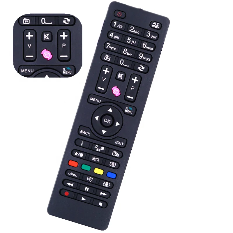 Новый ИК дистанционное управление для LED ТВ RC4875 RC4870 RC4870 RC4849 SELECLINE HITACHI TECHWOOD Telefunken Finlux шар