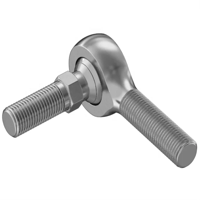 China OEM Custom right Hand Stud double threaded Ball Joint Linkage Shaft coupling