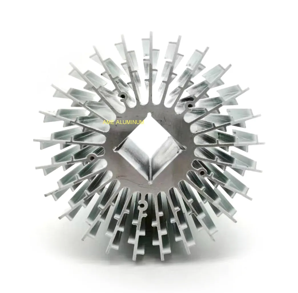 1000w Led Al Profile Heatsink Round Ip65