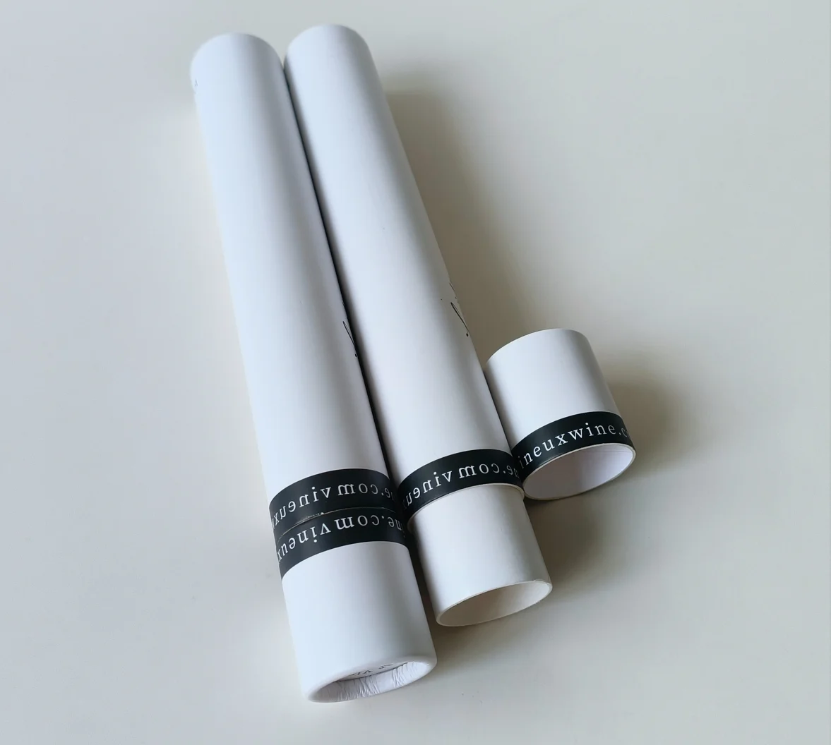 100% Eco-friendly  Incense Stick  kraft Cardboard Packaging long Thin cylinder paper  tube with custom print