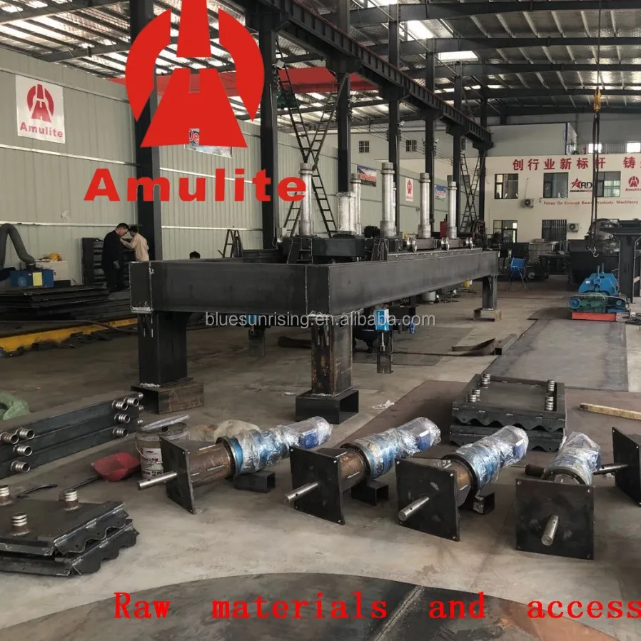 China Stacking Vacuum Lifting Vacuum Machinery Calcium Silicate Fiber Cement Board Production Line Factory