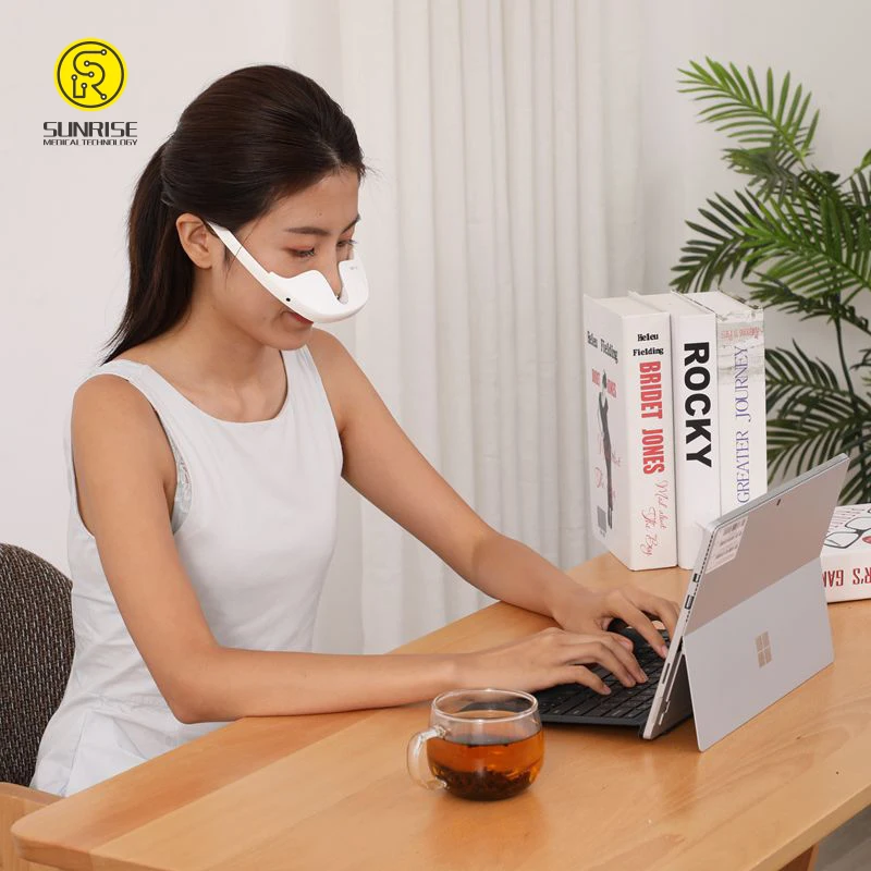 Unique design Rhinitis light therapy device hanging ear design Nose Therapy Instrument