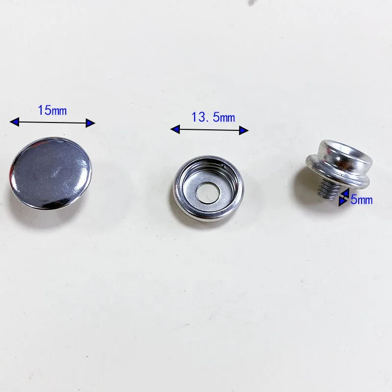 Stainless Steel Marine Boats Canvas Tent Yacht Screw Stud Snap Button Canvas Cover Snap Button Fastener
