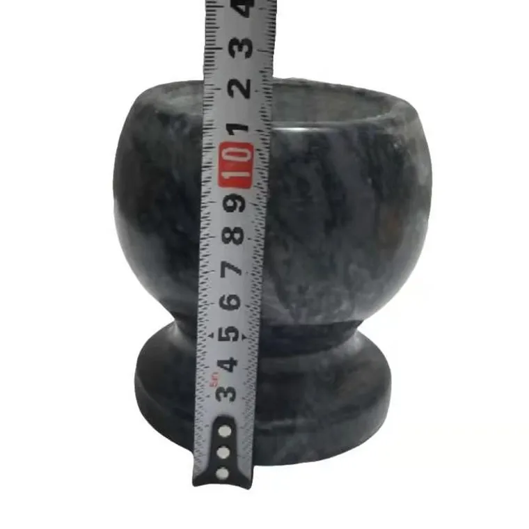 Garlic mortar stone mortar natural marble garlic mortar