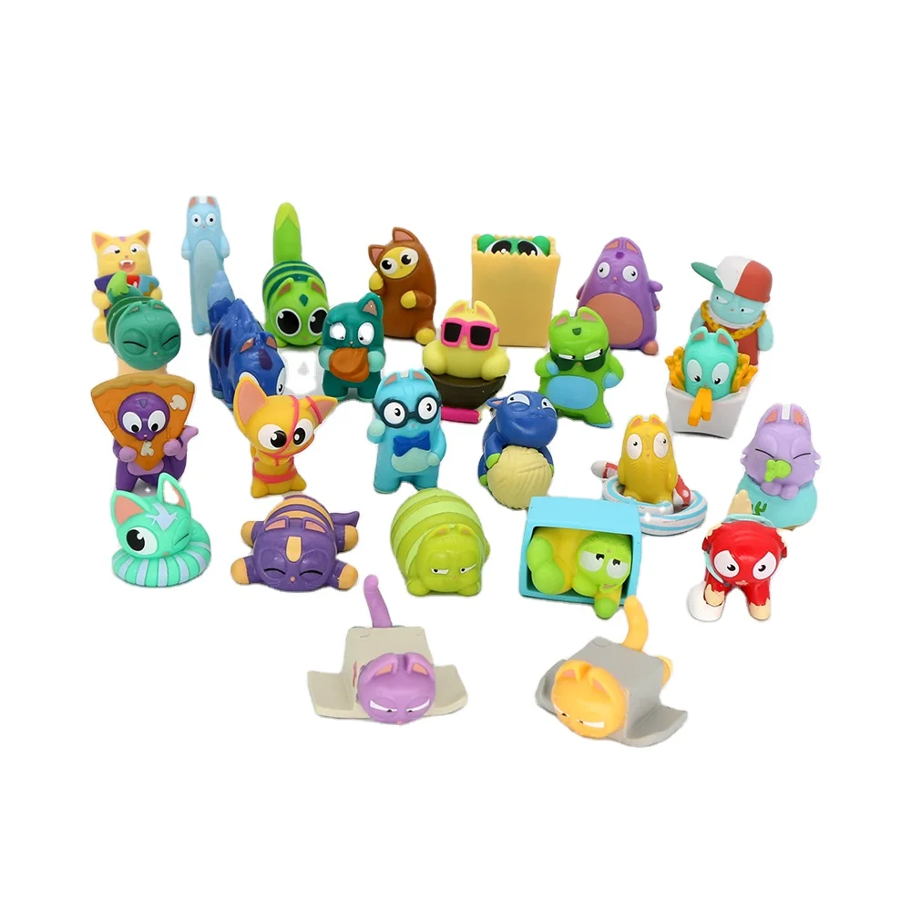 Blind bag corner creature Japanese animation cartoon food play corner Jun little doll desktop cake decoration ornaments