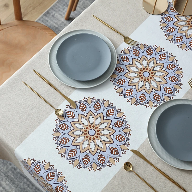 Nappe De Table Plastique Wholesale Dining Plastic Table Cover Printed Plastic Tablecloth Pvc Table Cloth Cover Pvc