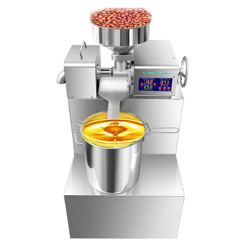 Commercial Use Peanut/avocado/soybean/ Screw Coconut Oil Cold Oil Press Machine Palm Oil Provided Automatic Palm Fruit