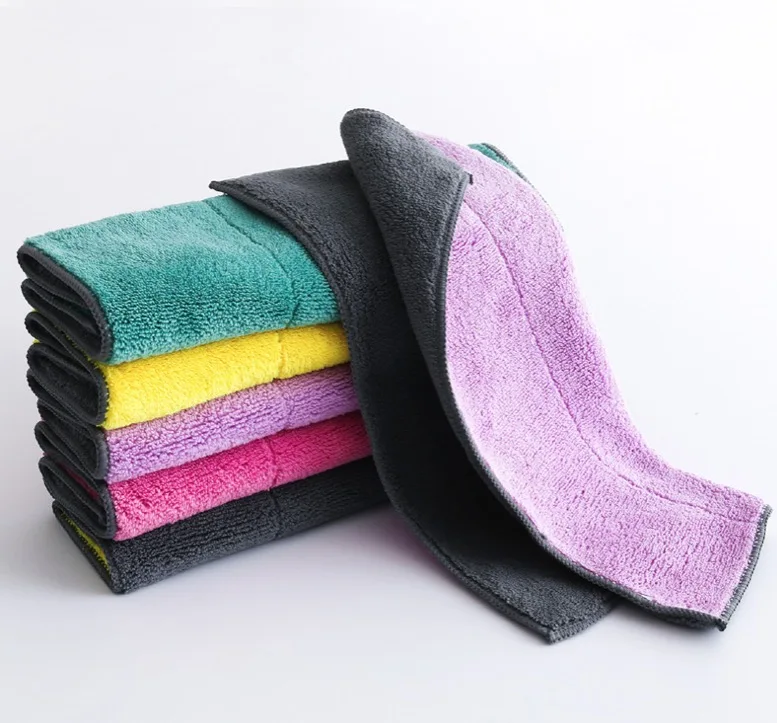 kitchen towel thickest dish clean microfiber cloth, mikrofibra kitchen clean towel, microfibre drying towel