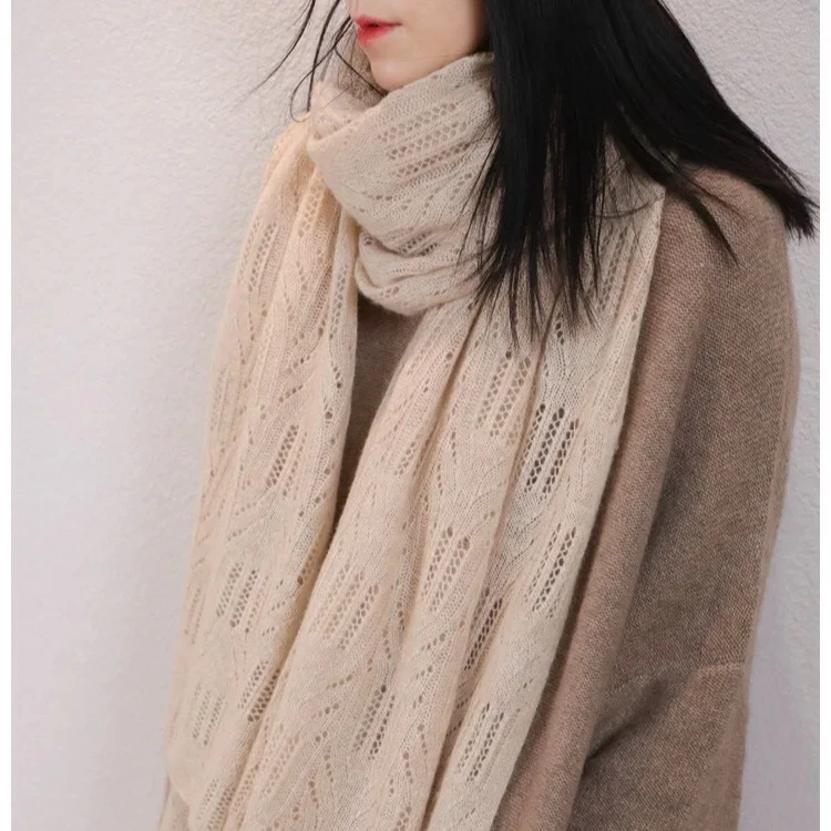 Wholesale customized cashmere scarf shawl, oversized cashmere fashion shawl