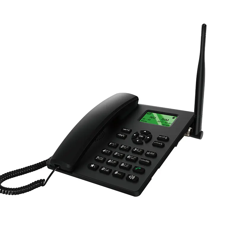  Стационарный телефон со слотом для sim-карты 2G стационарный беспроводной GSM набор телефонов fwp