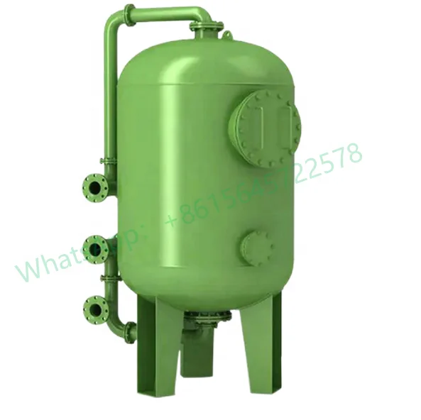Fully automatic operation of iron and manganese removal in the activated carbon quartz sand filtration tank of a multi-media fil
