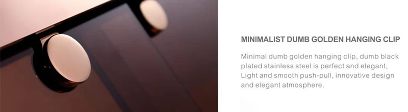 Bathroom shower screen glass sliding door rose glod frame shower cubicle