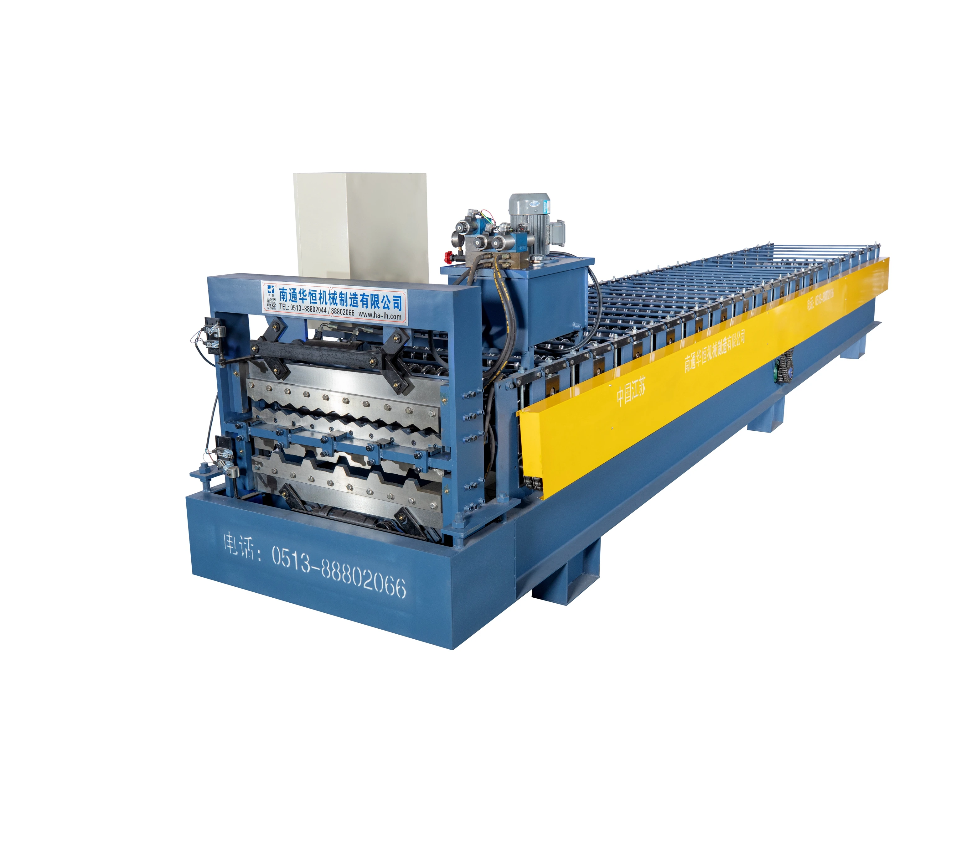 High Efficiency IBR PPGI  Metal Roof Sheet Roll Forming Machine two profiles of tile 840/900mm making machine material making