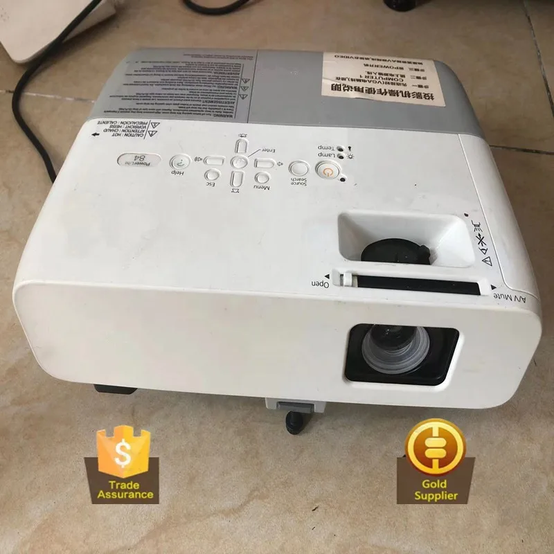 Epsons   Projecteur Noir 3LCD 4K 1080P Full HD 8000 Lumens Courte Focale Overhead Projector 6200 Lumens LCD Blanc/noir