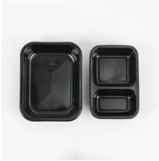 Hengmaster Commercial Oven Safe Airline Cpet Tray Rectangular Plastic Food Container