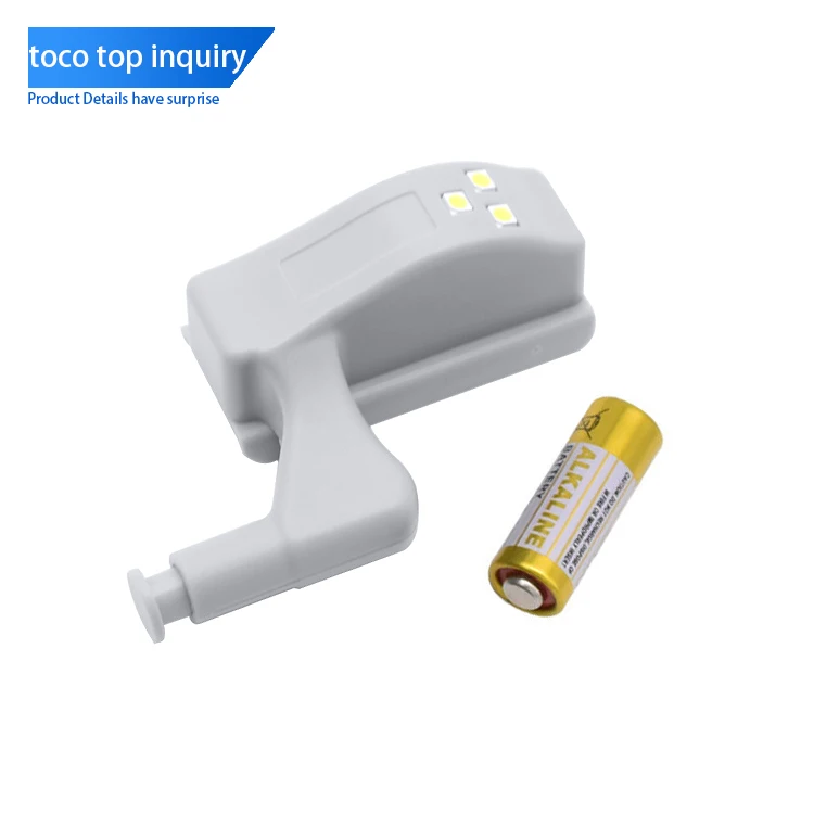 TOCO Led Damping Pipe Hinge hing light pequena led hinge light in blister