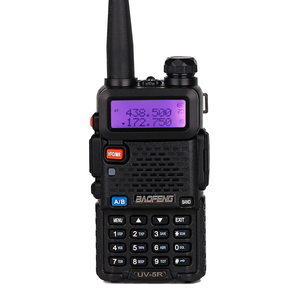  Рация Baofeng Uv 5r Cb Rad 27 МГц Walkei Talkei 28 каналов 50 CTCSS и 104