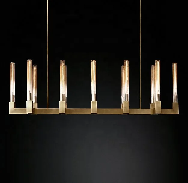Simig lighting China Factory new arrival indoor led RETRO LUXURY style with K9 crystal chandelier modern pendant lamp for decoration lighting