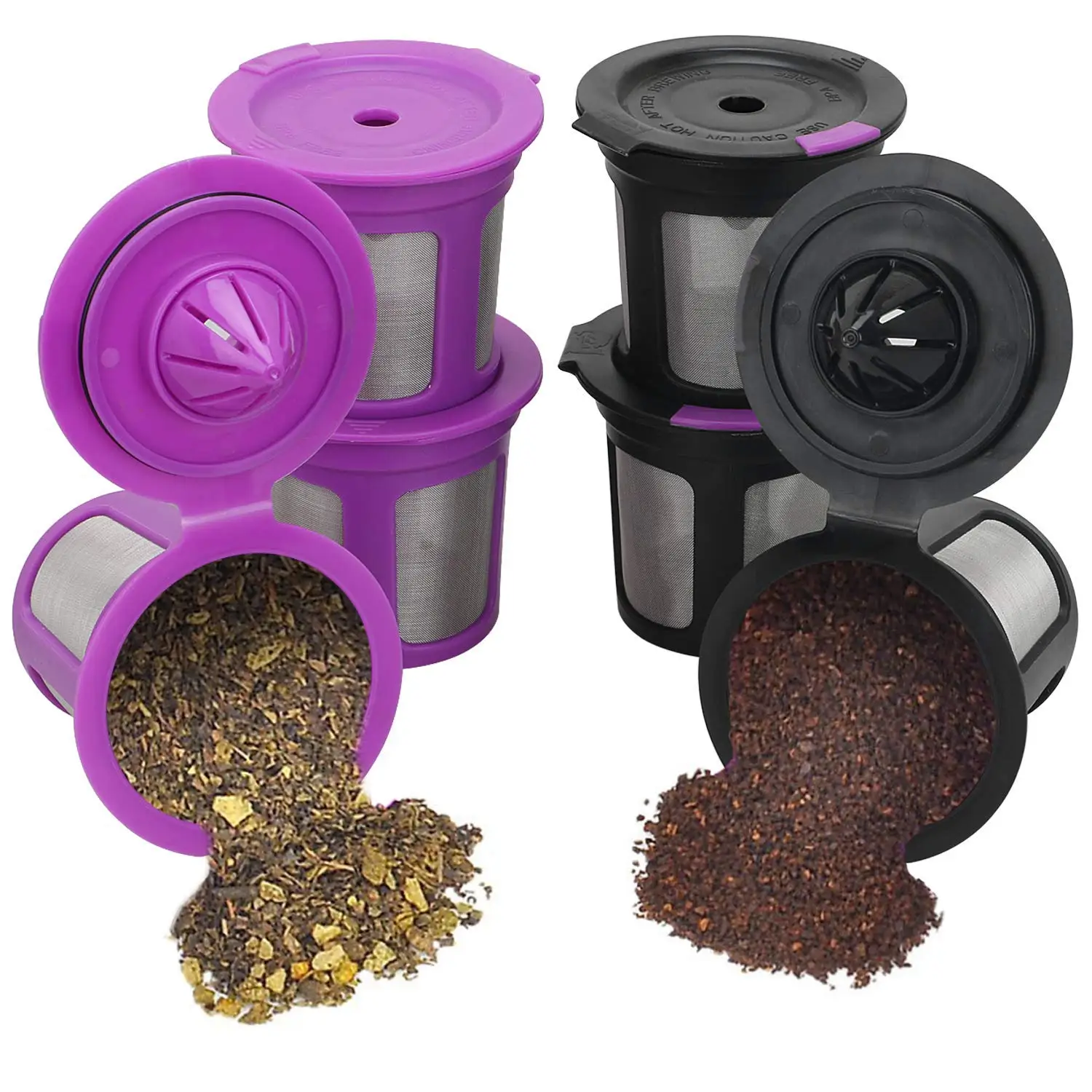  Многоразовые пустые чашки k капсулы и крышки для Keurig K-Duo многоразовые