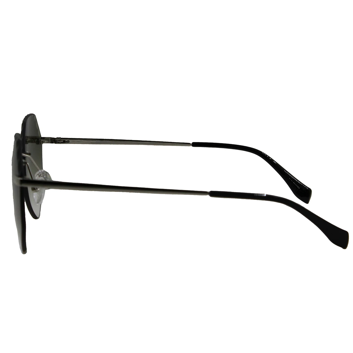 Popular women  Diamond shape Fashion Metal Sunglasses