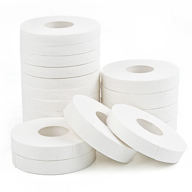 Cotton White Athletic Finger Tape Sports strong adhesive judo tape