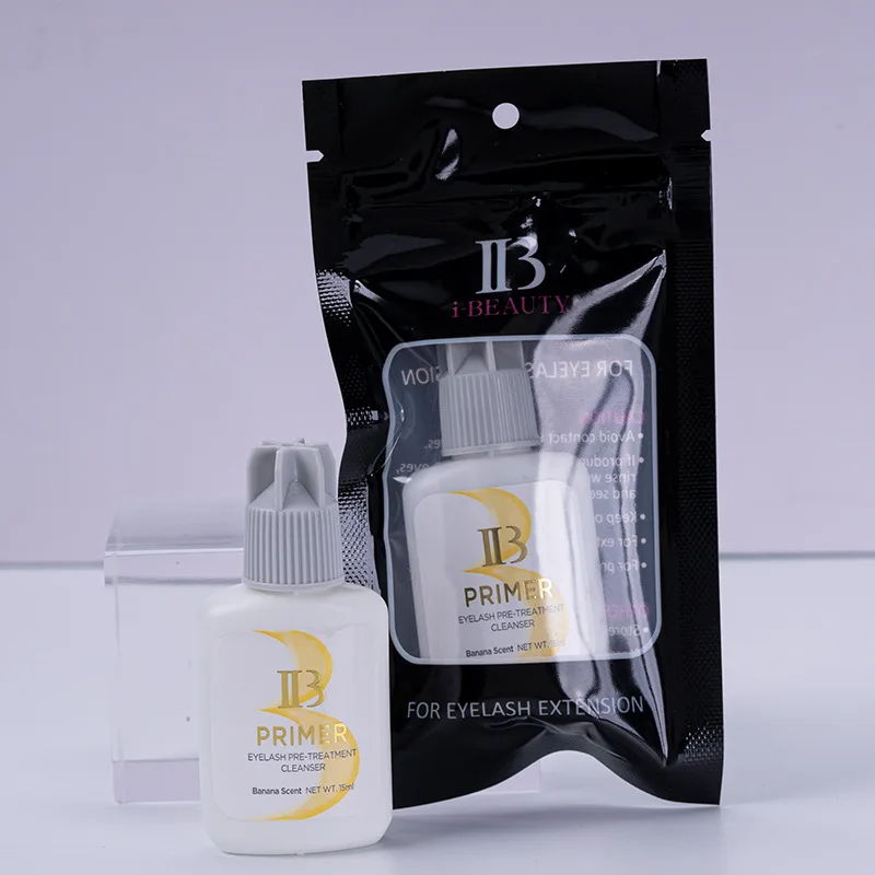 Korea IBeauty False Eyelash Primer Clear Glue Fast Drying Glue Primer For Individual Lash Fixing Agent Long Lasting OEM