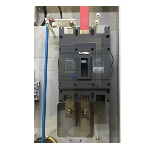 Low price customized 24 in 1 out 1500VDC Nader 400A circuit breaker solar Combiner Box