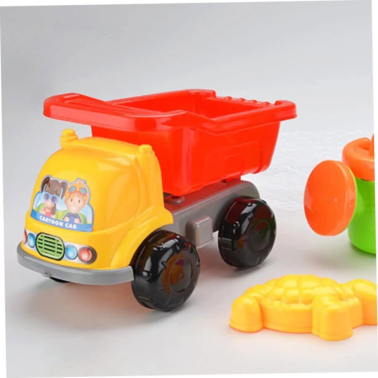 Portable summer children beach moulds toy set playing water beach bucket digging sand shovel quality kid baby beach toy