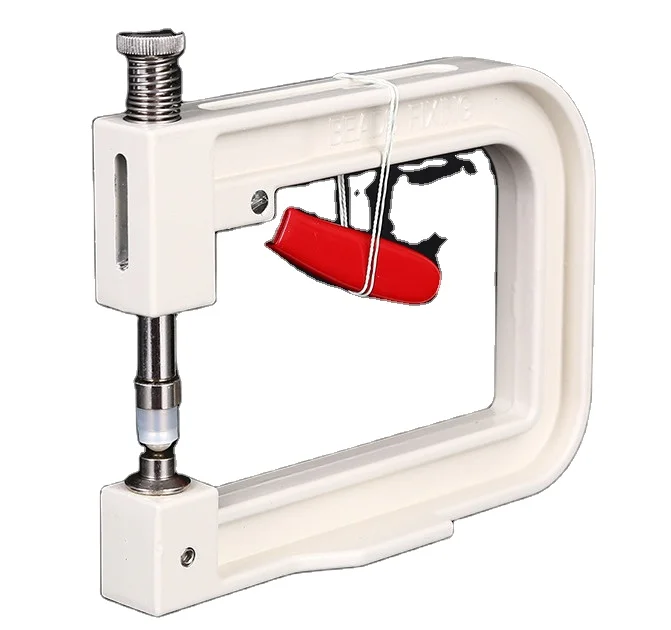 Белый жемчуг имитация жемчуга аппарат настройки шоковой Ручной пресс бисера инструмент горный хрусталь исправить машина DIY украшения одежды резьбовой тип ногтя